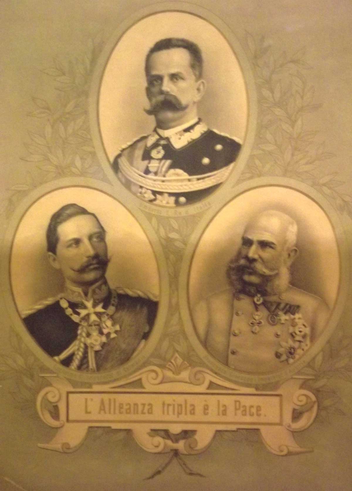 Il salto della quaglia: dalla 'Triplice Alleanza' alla Triplice Intesa'